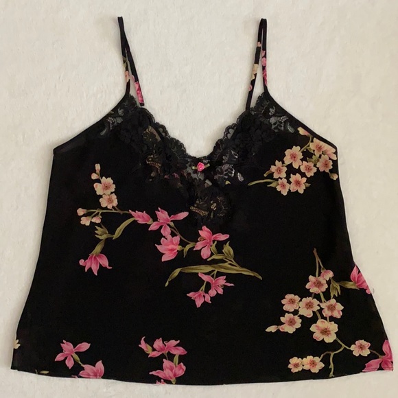 Oscar de la Renta | Pink Label Floral Lace Camisole